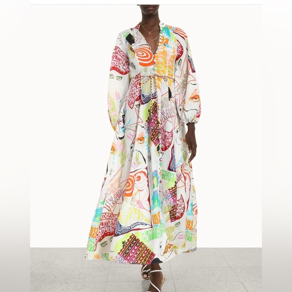***SOLD***Zimmermann linen dress